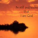 Know That I Am God