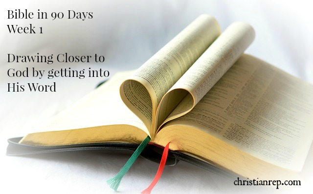 Week 1 Bible in 90 Days